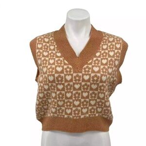 Freshman 1996 sweater vest Y2K Vintage size M